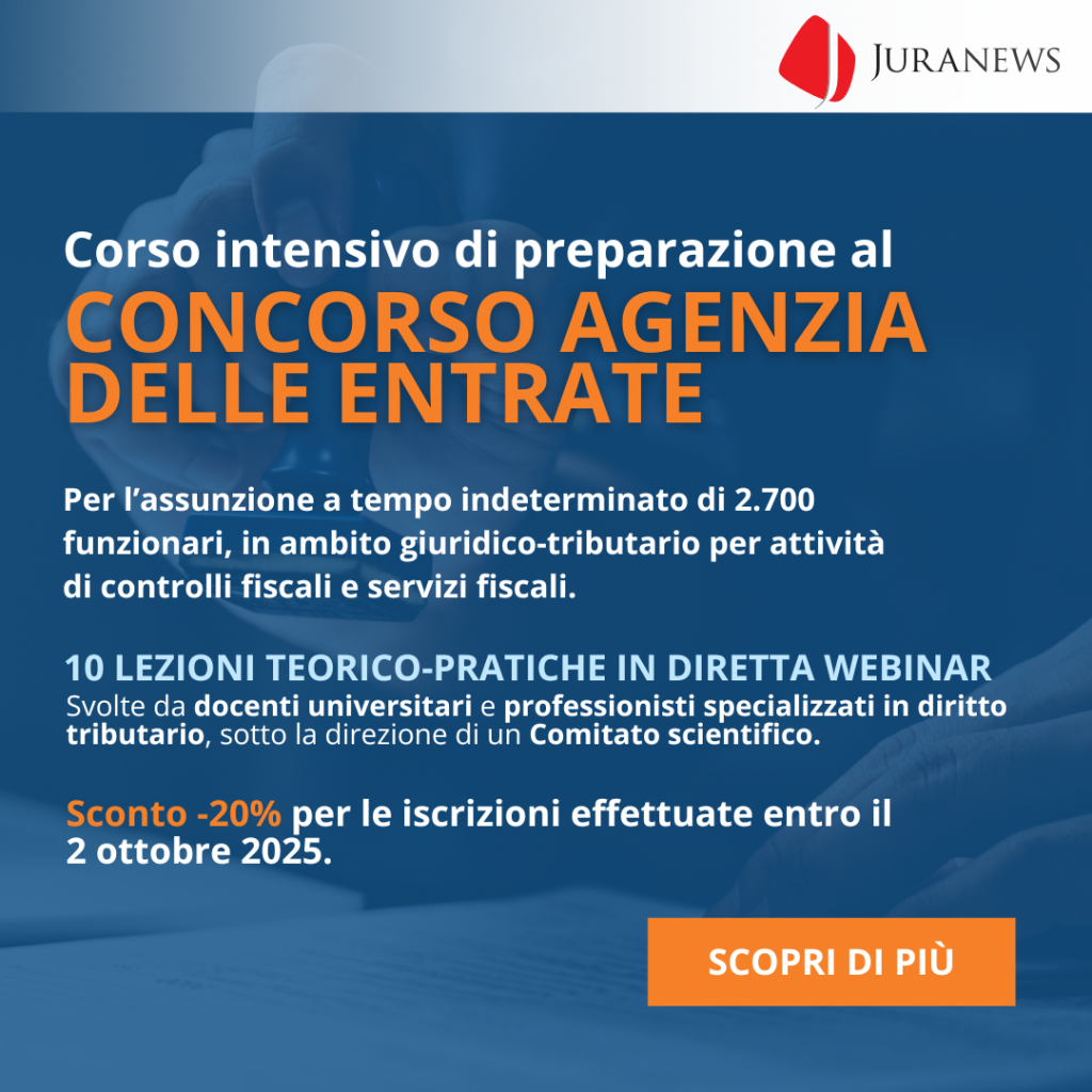 Corso Intensivo – Concorso Agenzia delle Entrate
